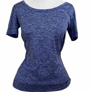 Nike Dri Fit short sleeve XS Blue/white marble color